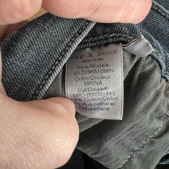 Rag and Bone Jeans Mens 33 Fit 2 Slim Straight Leg - Picture 5 of 16